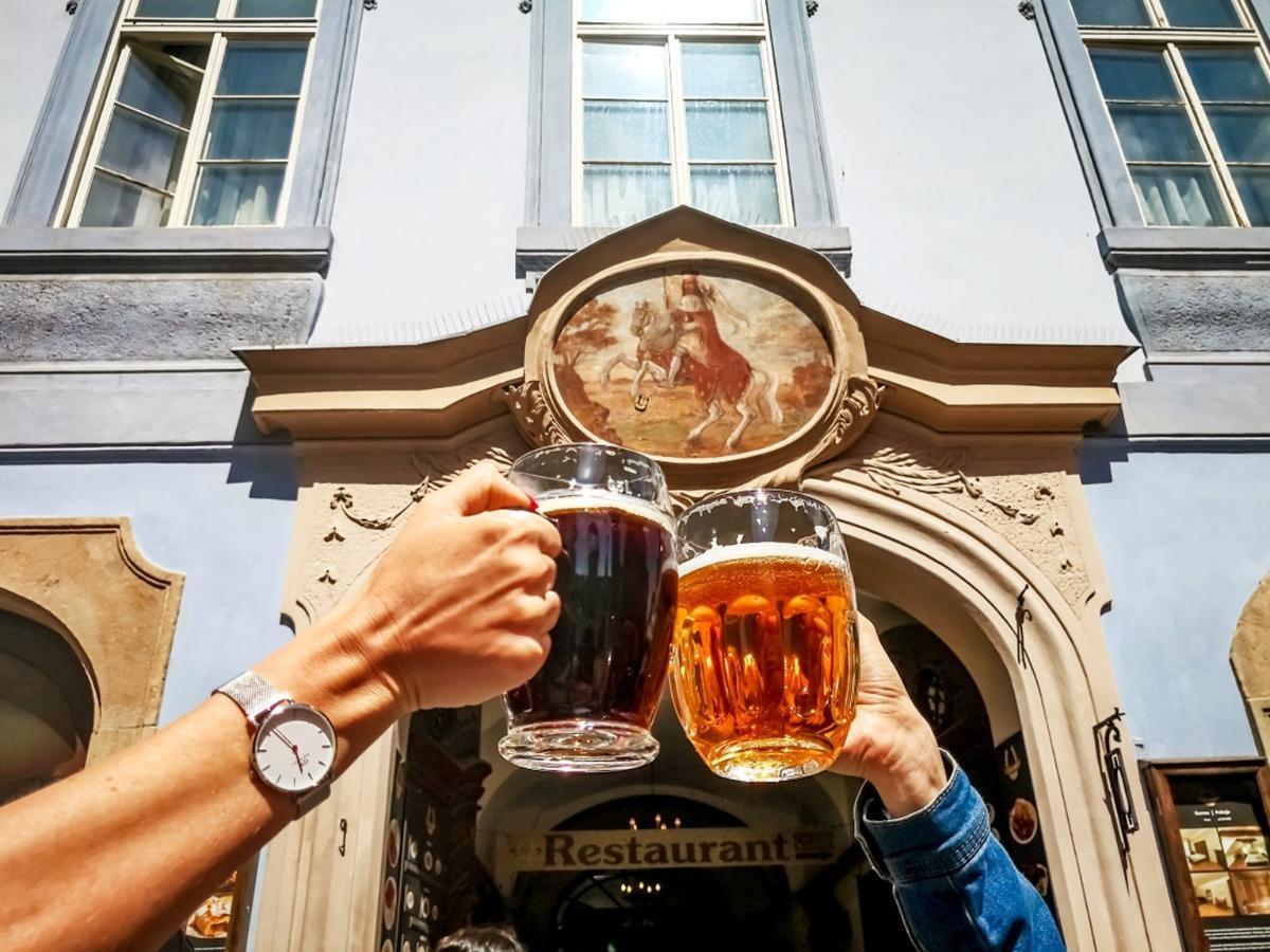 U Zlate Podkovy - At The Golden Horseshoe Prag Eksteriør billede